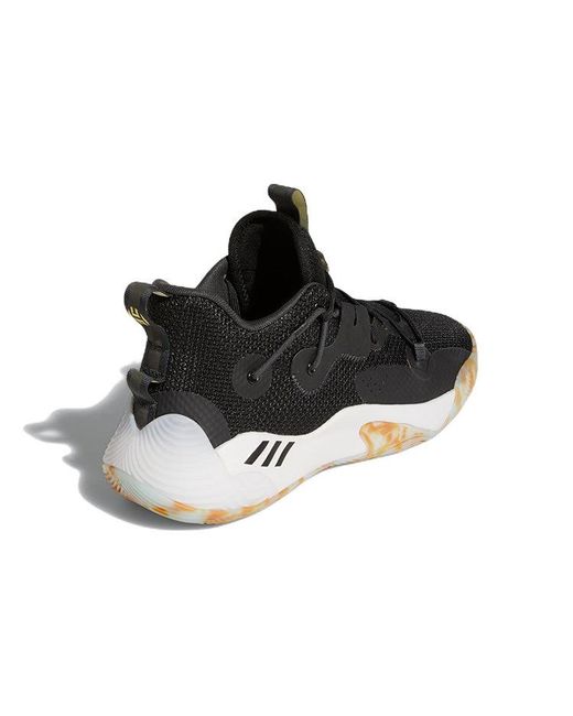 Adidas Black Harden Stepback 3 Marbled' for men