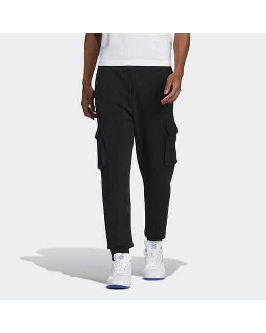 Adidas Black Originals Embossed Pant Sports Pants for men