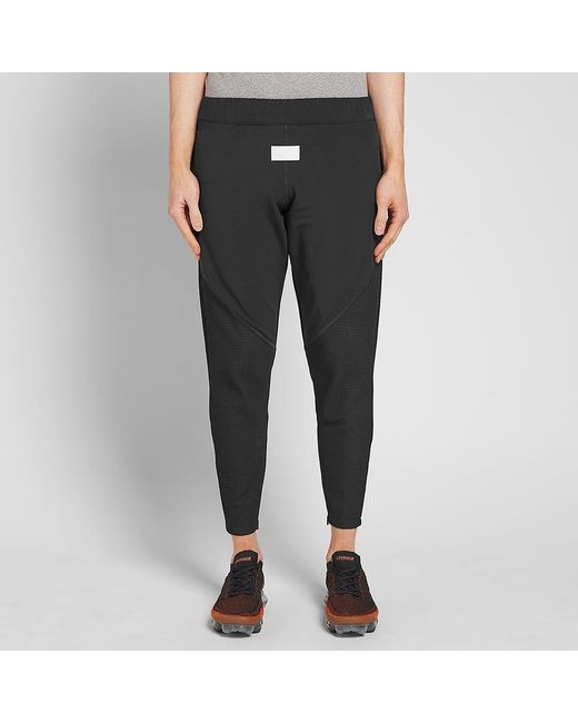Nike Black X Fear Of God Crossover Solid Color Slim Fit Sports Pants for men