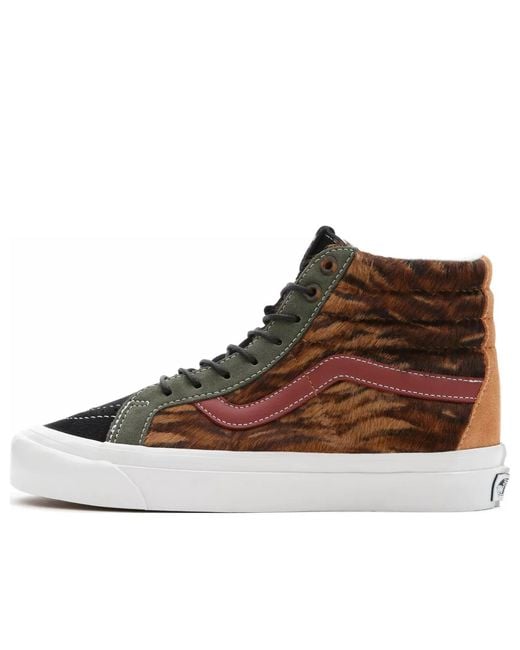 Vans Brown Sk8-Hi Buty 38 Dx for men