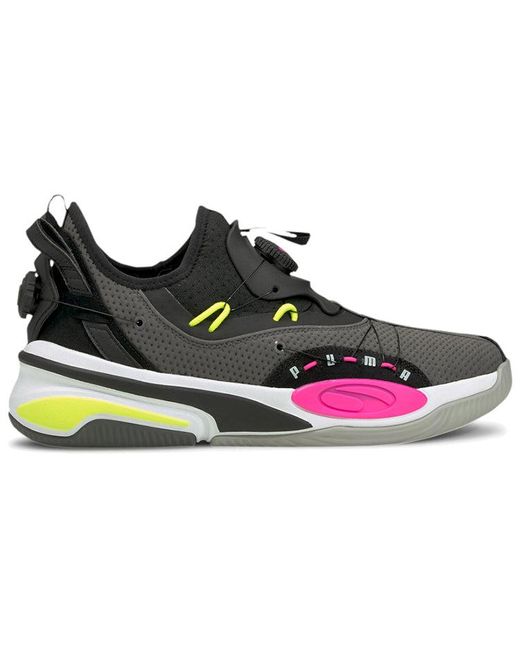 PUMA Black Double Disc 'Castlerock' for men