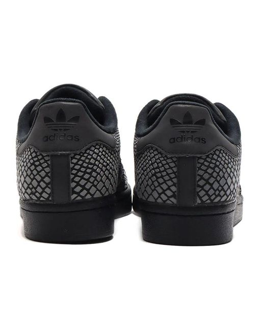 Adidas Black X Atmos Superstar 'R-Snk' for men