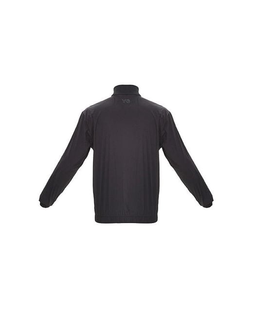 Adidas Blue Y-3 Trvl Stretch Jacket Stand Collar Casual Zipper Long Sleeves for men