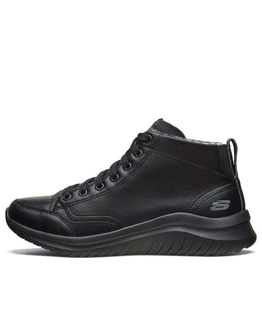 Skechers Black (Wmns) Ultra Flex 2.0 High-Top Running Shoes