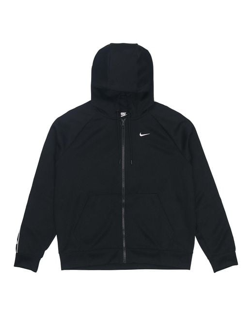 Nike Black (Wmns) Side Logo Zipper Hooded Jacket