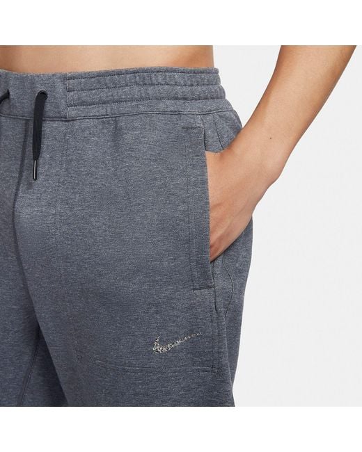 Nike Blue Yoga Dri-Fit Pants for men