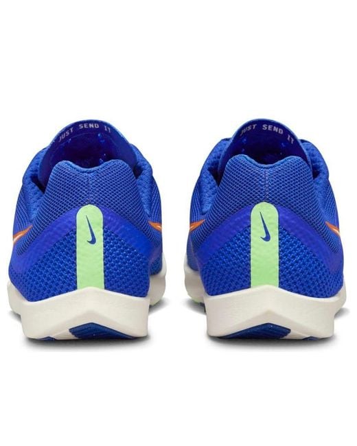 Nike Blue Rival Distance Track & Field Distance Spikes for men