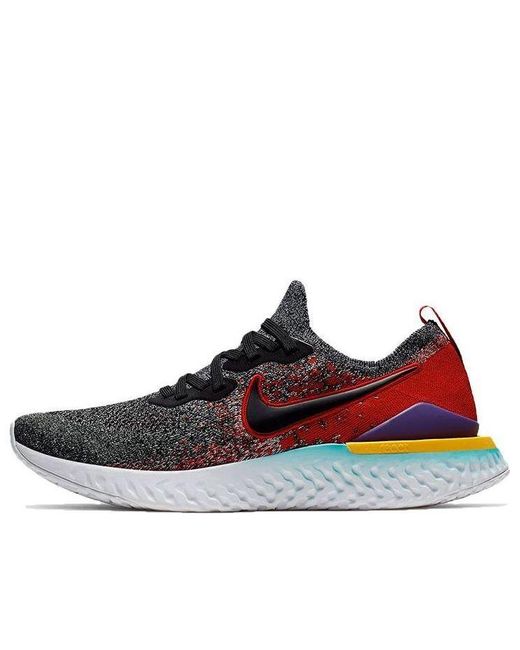 Nike Red Epic React Flyknit 2 University' for men