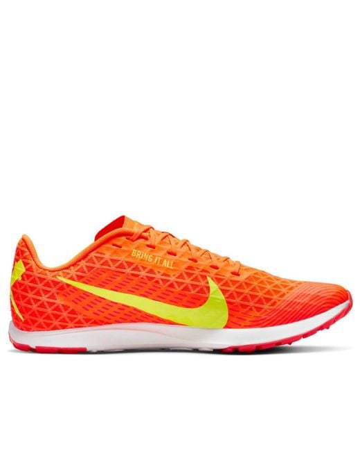 Nike Orange Air Zoom Rival Waffle 5 'Total Volt' for men