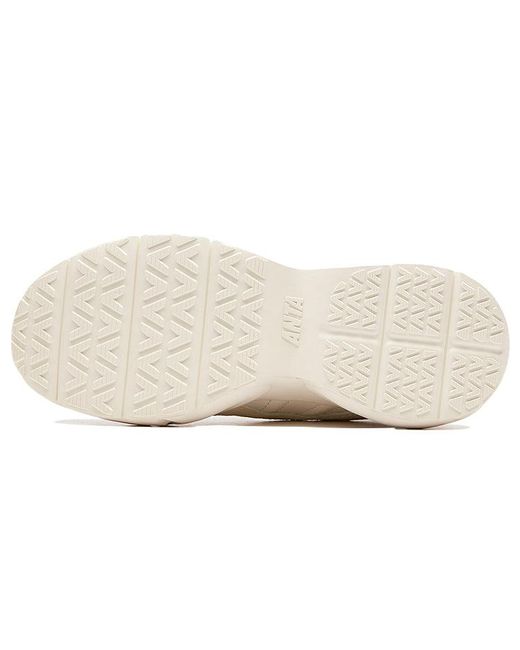 Anta White (Wmns) Training Series Sneakers 'Ivory'