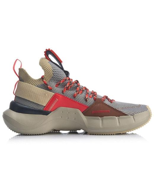 Li-ning Brown Essence Lace Up Premium for men