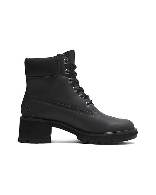 Timberland Black (Wmns) Kinsley 6 Inch Waterproof Boots Full Grain'