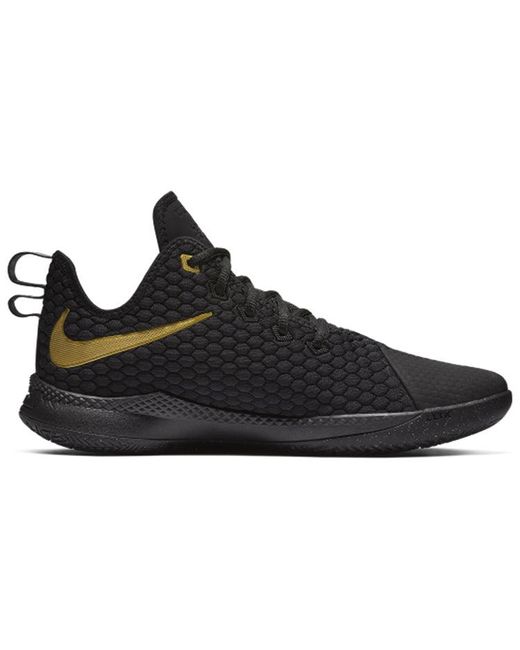 Nike Black Lebron Witness 3 Ep 'Metallic' for men