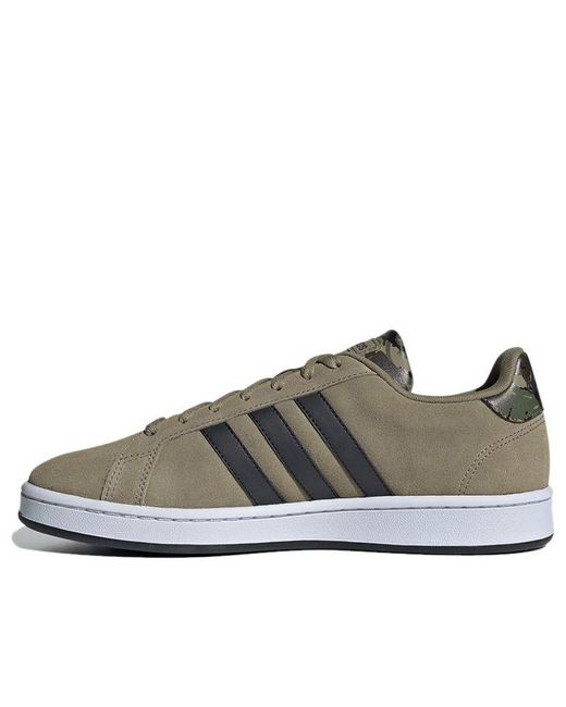 Adidas Brown Grand Court 'Orbit Carbon' for men