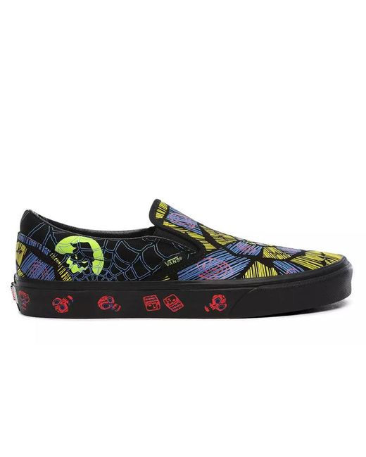 Vans Blue The Nightmare Before Christmas X Classic Slip-On 'Oogie Boogie' for men