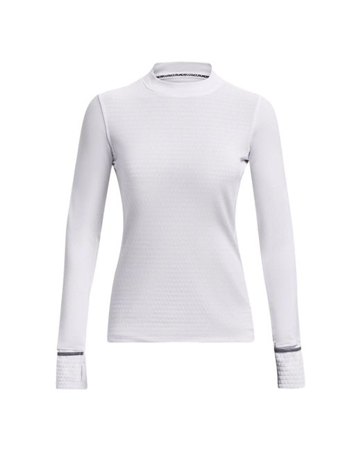 Under Armour Blue (Wmns) Qualifier Cold Long Sleeve T-Shirt