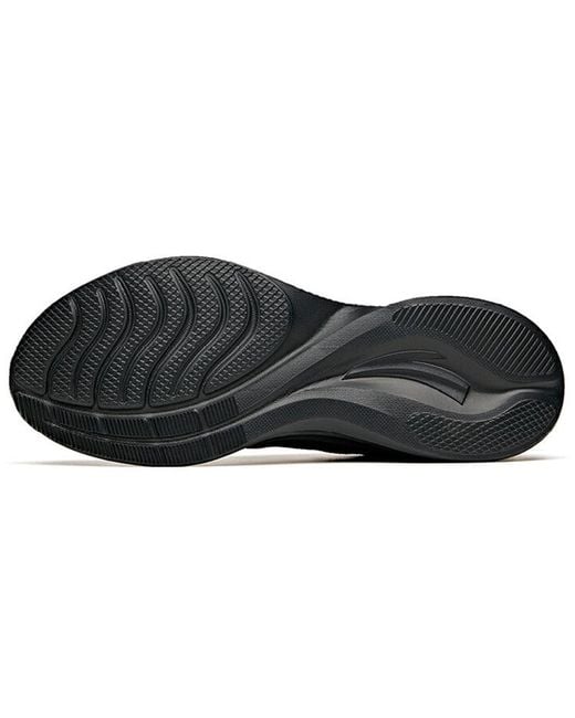 Anta Black Running Shoes for men