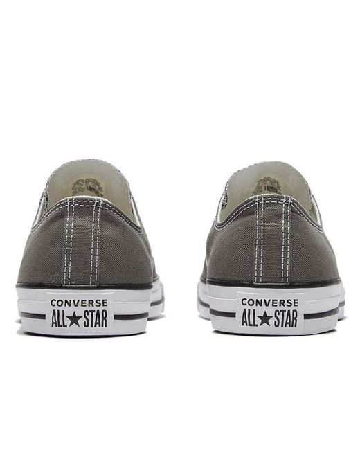 Converse Gray Chuck Taylor All Star Low 'Charcoal' for men