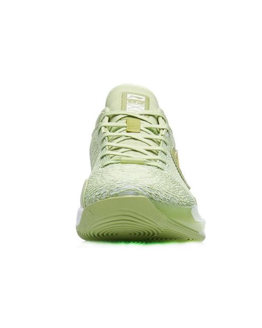 Li-ning Green Yushuai Xiii Premium Low Basketball Shoes for men