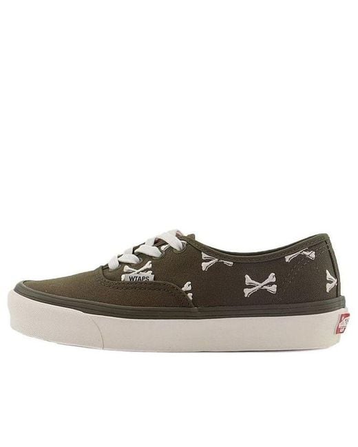 Vans Brown Wtaps X Og Authentic Lx 'Bones' for men