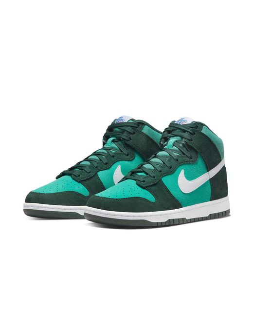 Nike Green Dunk High Se 'Athletic Club for men