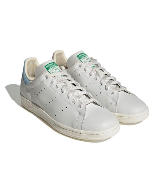 Adidas White Originals Stan Smith 80S Shoes 'Crystal' for men