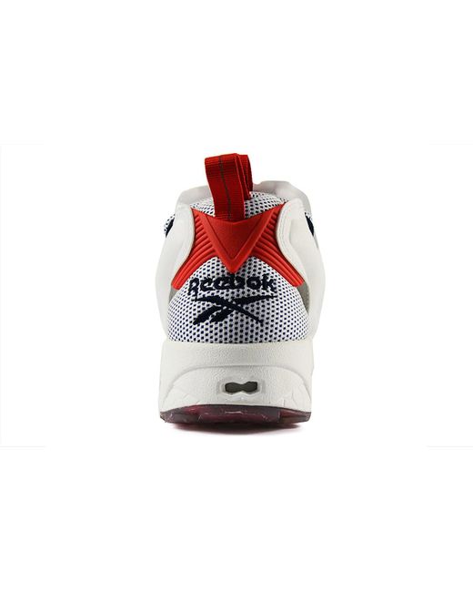 Reebok White Instapump Fury Celebrate Shoes/Sneakers for men