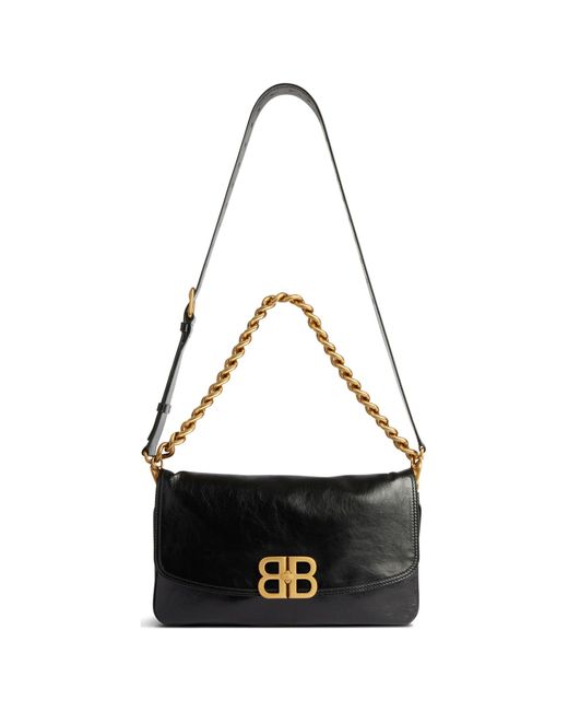 Balenciaga Black (Wmns) Bb Soft Medium Flap Bag