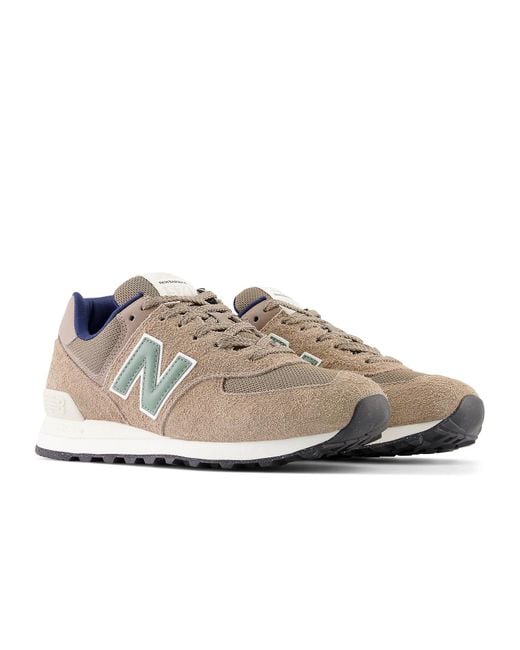 New Balance Brown Nb 574 for men