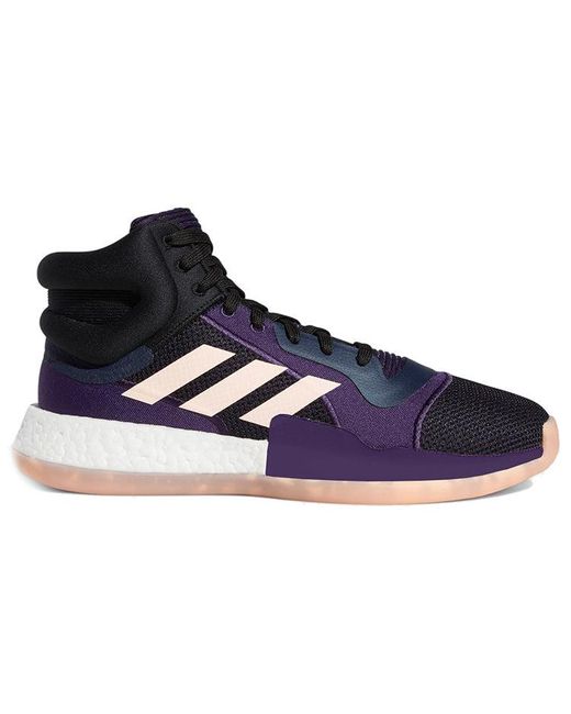 adidas Marquee Boost 'black Purple' in Blue for Men | Lyst