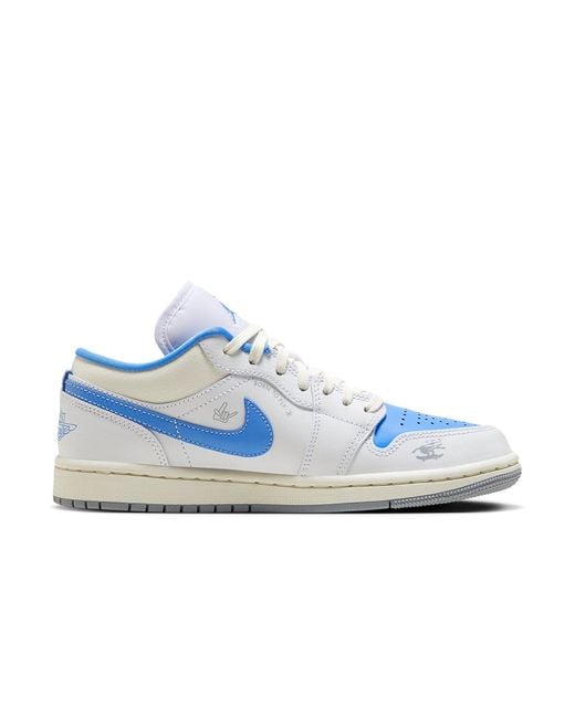 Nike Air Jordan 1 Low Se 'flame Swoosh - University Blue'