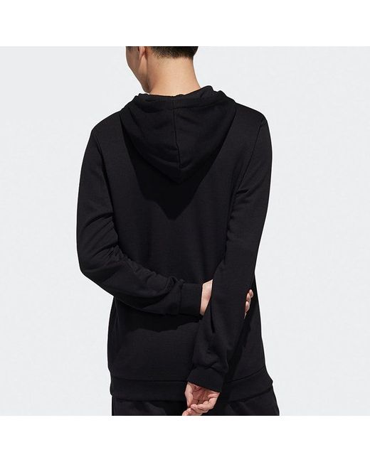 Adidas Black Neo Esntl Logo Hd Sports for men