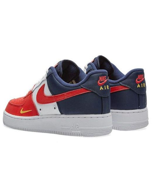 Nike Blue Air Force 1 Low '07 Lv8 '4Th Of July' for men