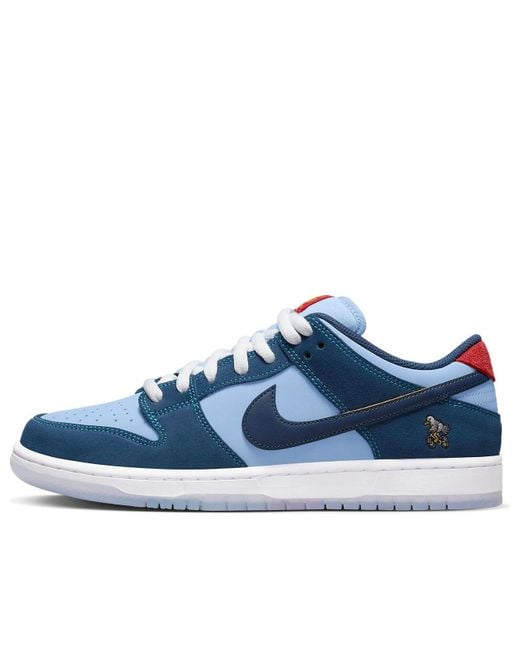 Nike Blue Sb Dunk Low Pro 'Why So Sad? for men