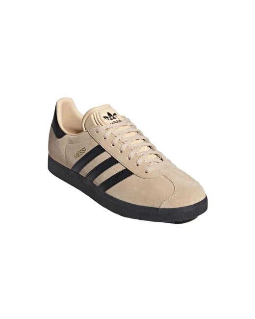 Adidas Brown Gazelle 'Messi Triunfo Dorado' for men