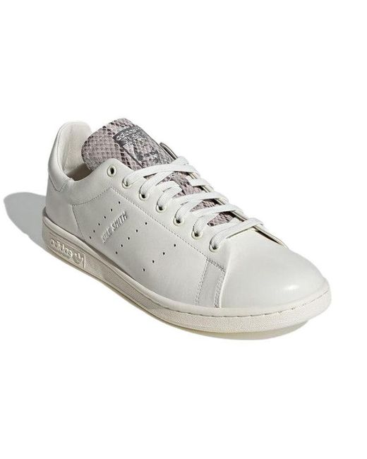 Adidas White Stan Smith Lux Shoes 'Off- for men