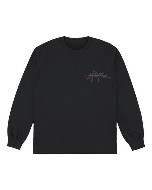 Travis Scott Black Utopia A1 Ls T-Shirt for men