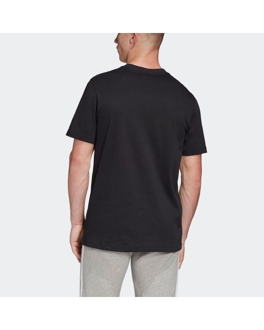 Adidas Black Originals Essential Tee For for men
