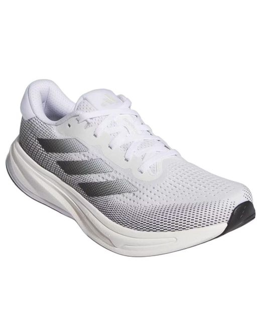 Adidas White Supernova Rise 'Cloud Core Zero Metalic' for men