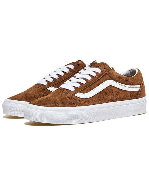Vans Brown Old Skool 'Pig Suede for men