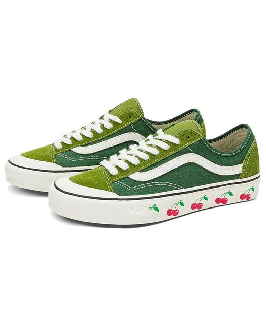 Vans Green Style 36 Decon Sf Casual Low Tops Skateboarding Shoes for men