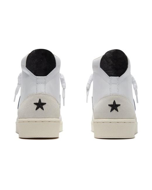 Converse White Ibn Jasper X Pro Leather Mid for men