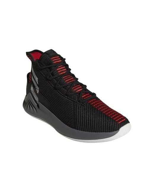 Adidas Black D Rose 9 Scarlet' for men