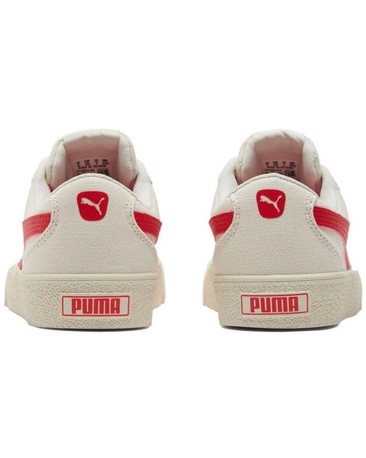 PUMA White C-Skate Vulc Sneakers for men