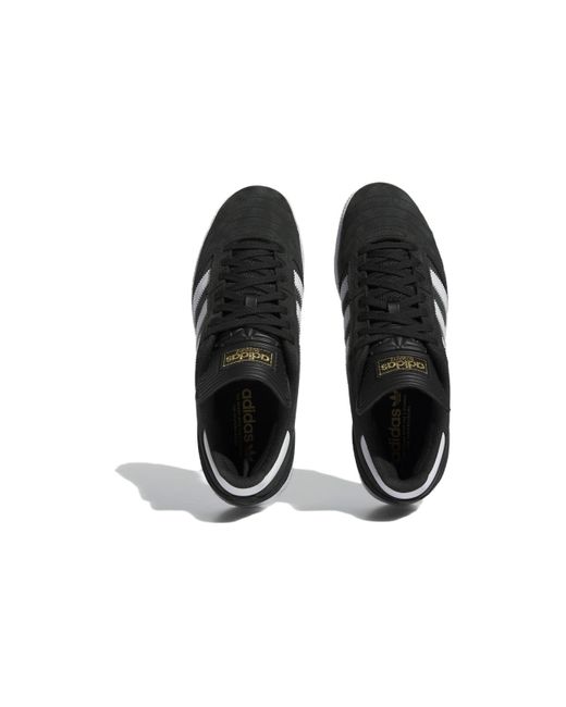 Adidas Black Originals Busenitz Shoes Metallic' for men