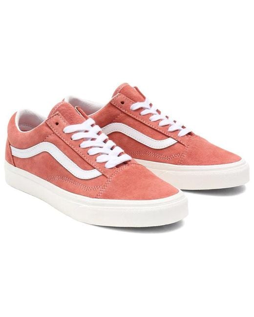 Vans Pink Pig Suede Old Skool Sneakers for men