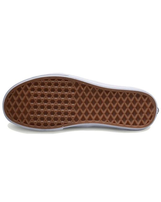Vans Brown Authentic Checker' for men