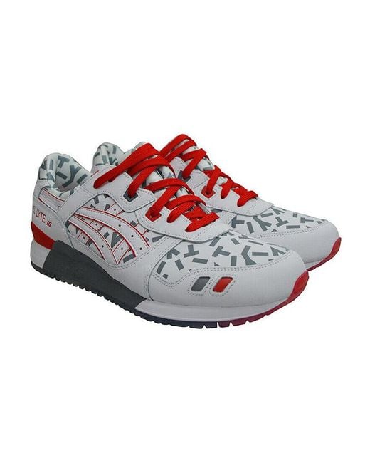 Asics White Foot Locker X Anderson Bluu X Gel Lyte 3 'G.I. Joe Storm Shadow' for men