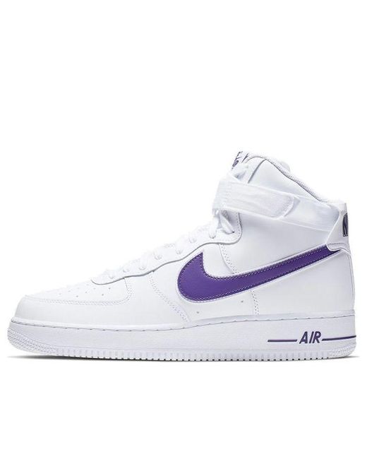 Nike White Air Force 1 High '07 'Court' for men