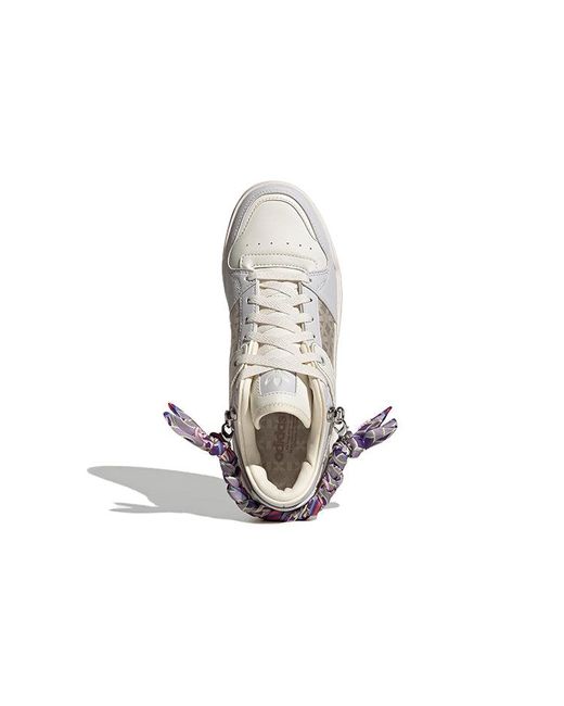 Adidas White (Wmns) Originals Tenis Forum Luxe Low